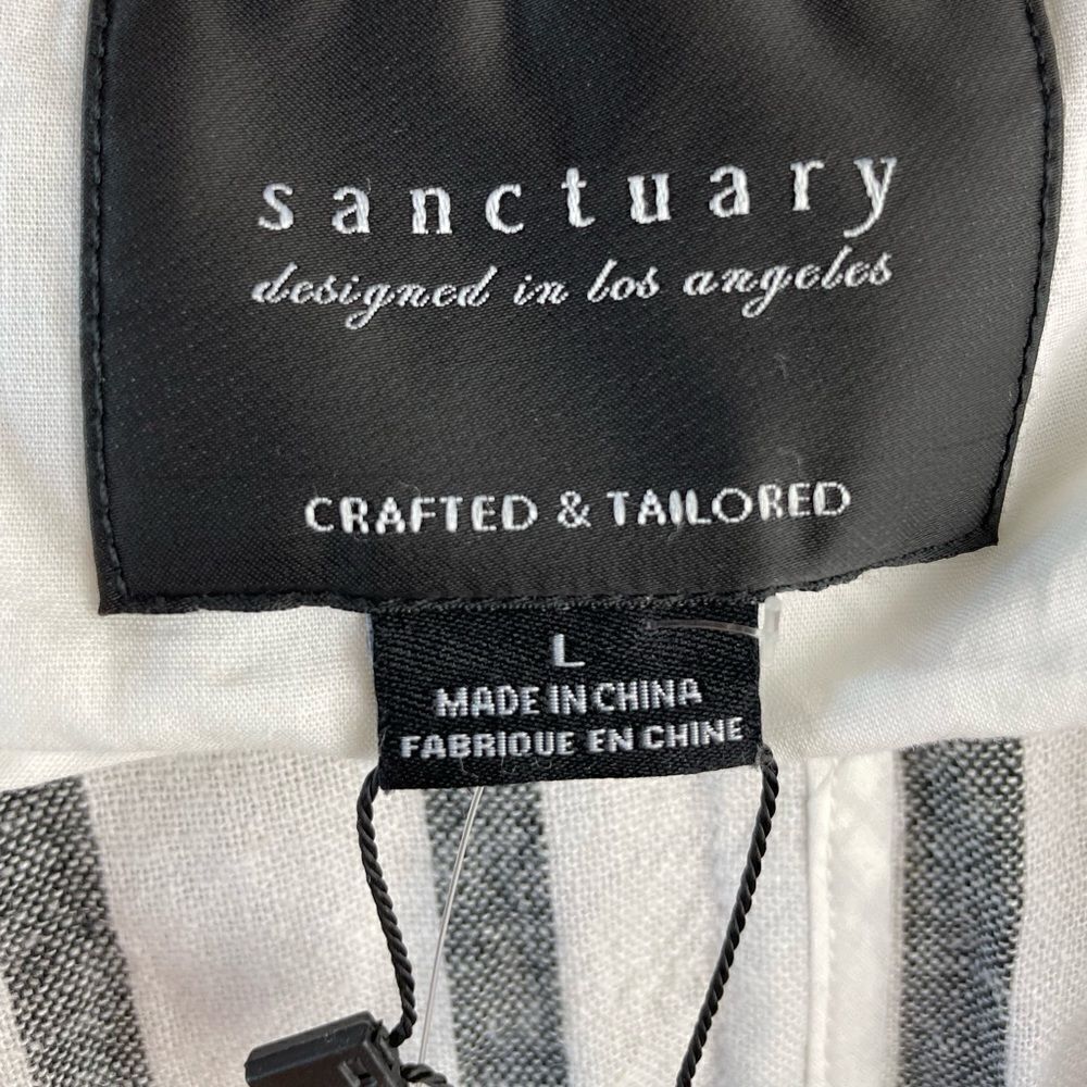 NWT Sanctuary Linen Blend Blazer Size L - Picture 7 of 8